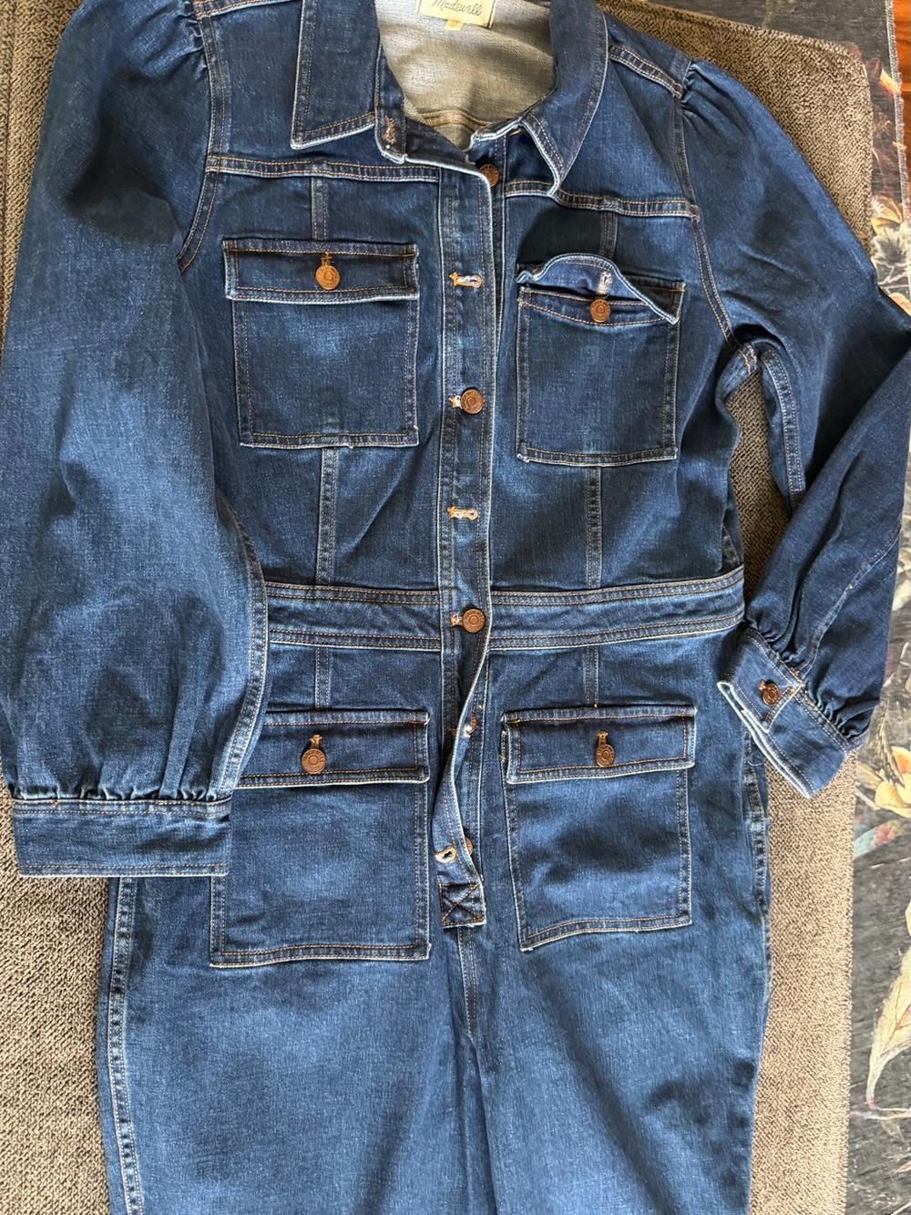 Denim Jumpsuit- Size 14